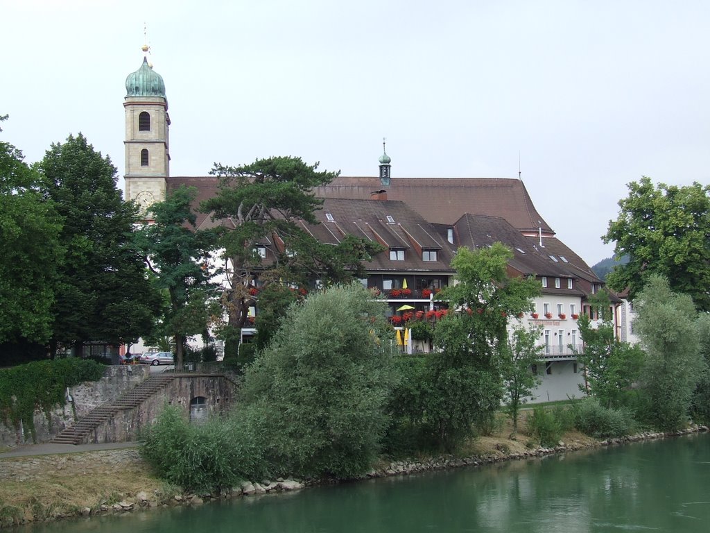 Bad Säckingen - Münster a hídról by zubor peter