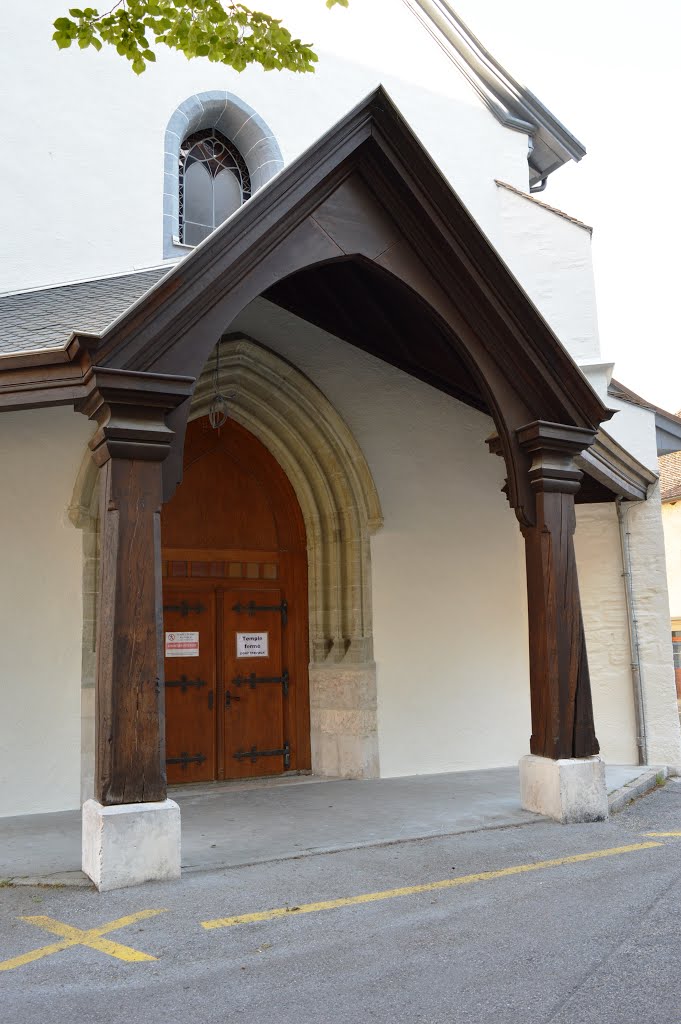 Portale della chiesa di Notre-Dame de Nyon by Geo S