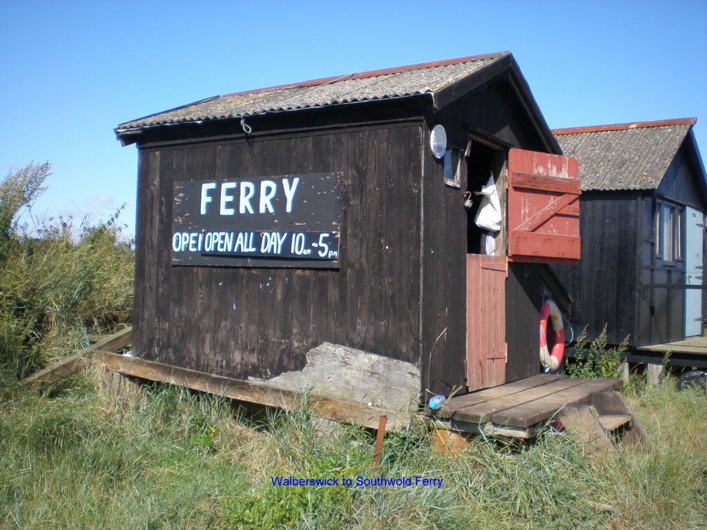 Walberswick Ferry Head Office! by nickh