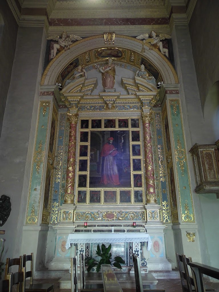 Altare di San Carlo Borromeo (XVII sec.) by Alberto Barcellari