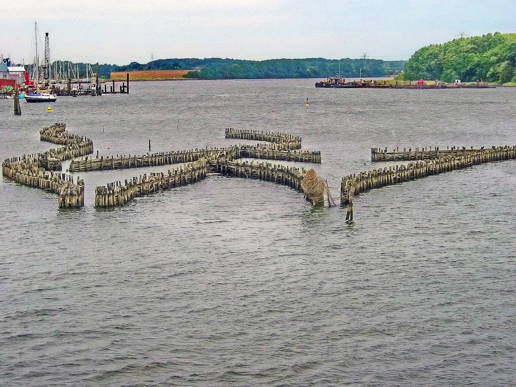 Heringszäune in Kappeln an der Schlei by Achim Lückemeyer