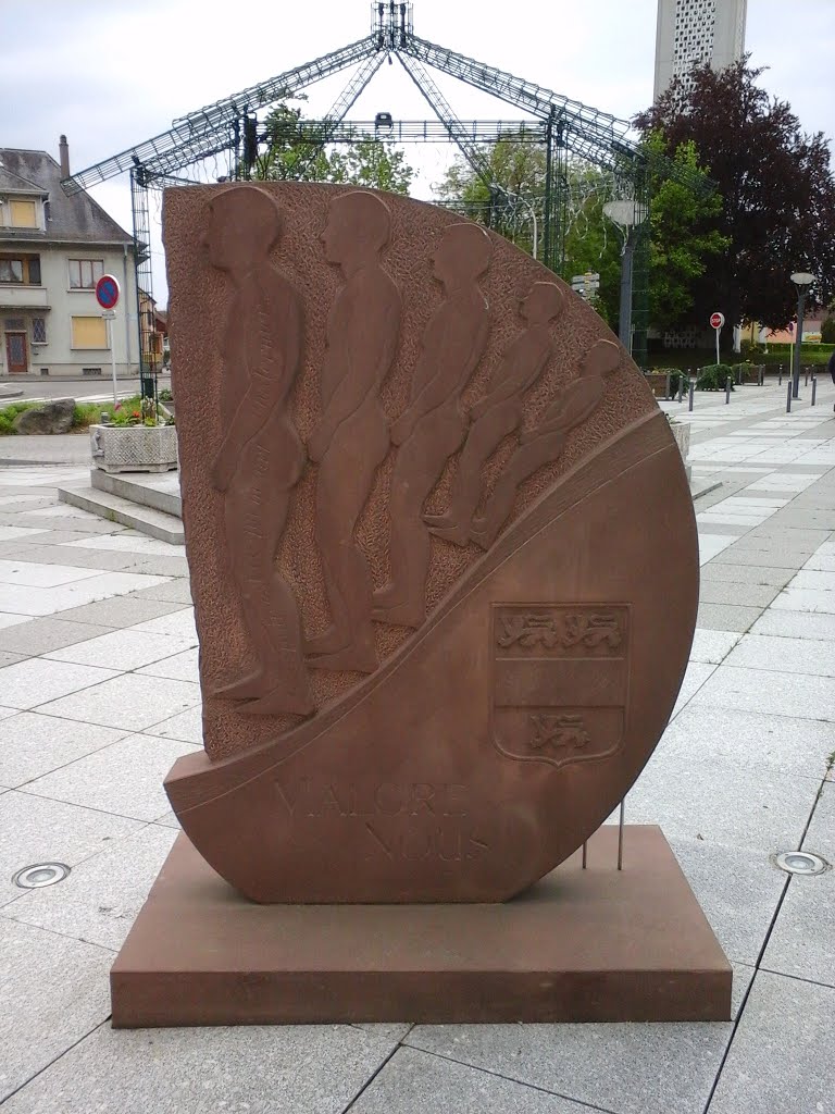 68-Wittenheim monument aux "Malgré Nous" by JF Jefrpy