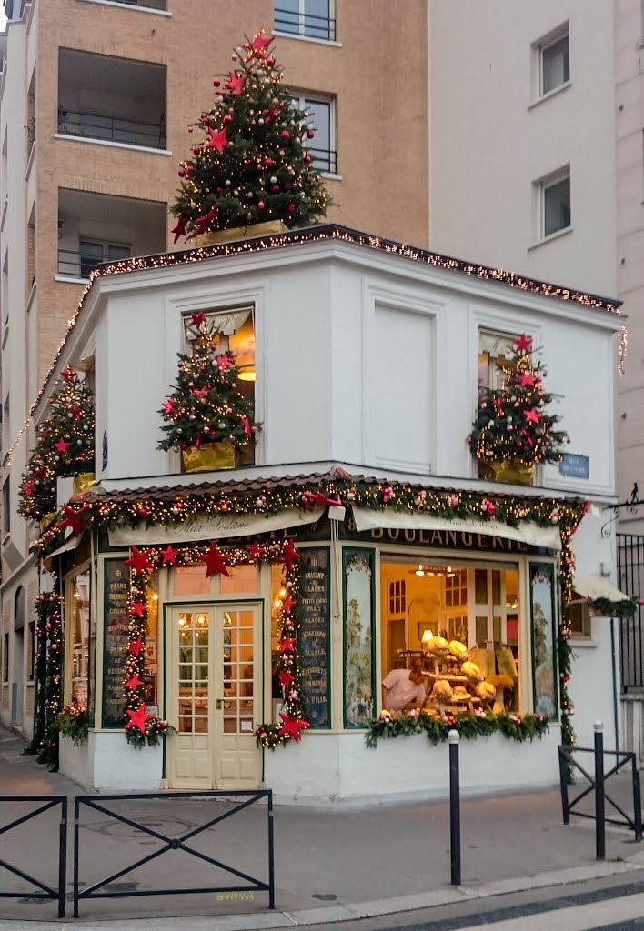 Boulangerie Poilane à Noël by Fabien Nocart