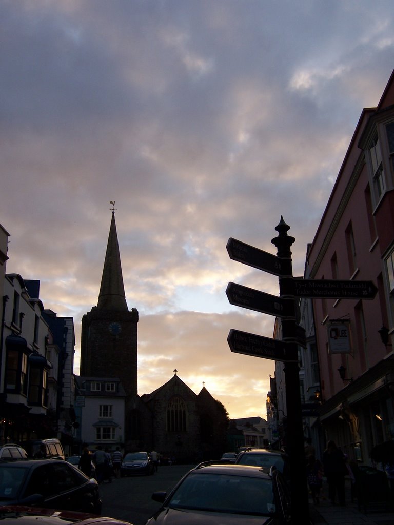 Tenby Church by Yvette