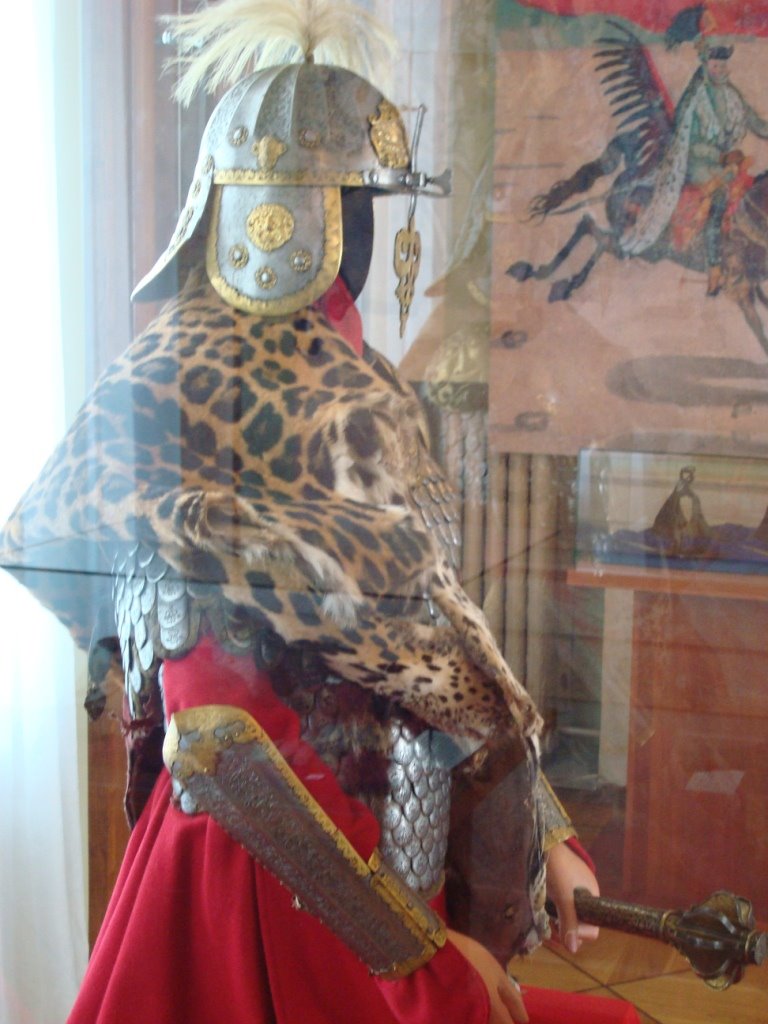 At the exhibition for Lithuanian dragoons of the 16th century by Aurimas Nausėda