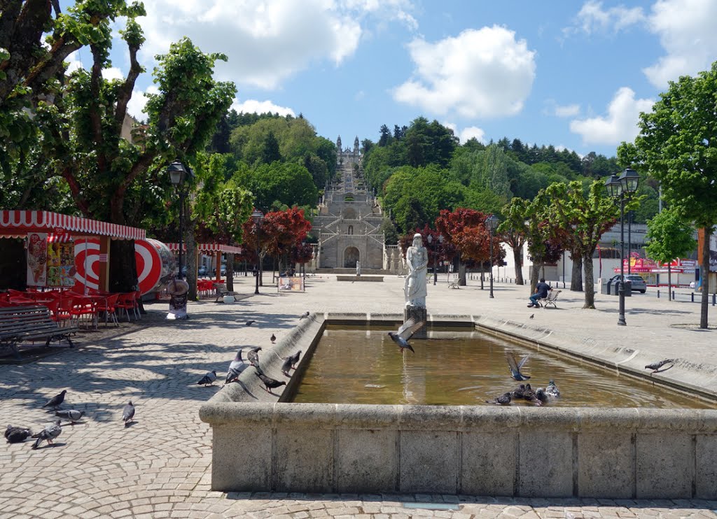 Lamego - Santuario de Nossa Senhora dos Remédios - Escadaría de Nicolau Nasoni. by RF Rumbao