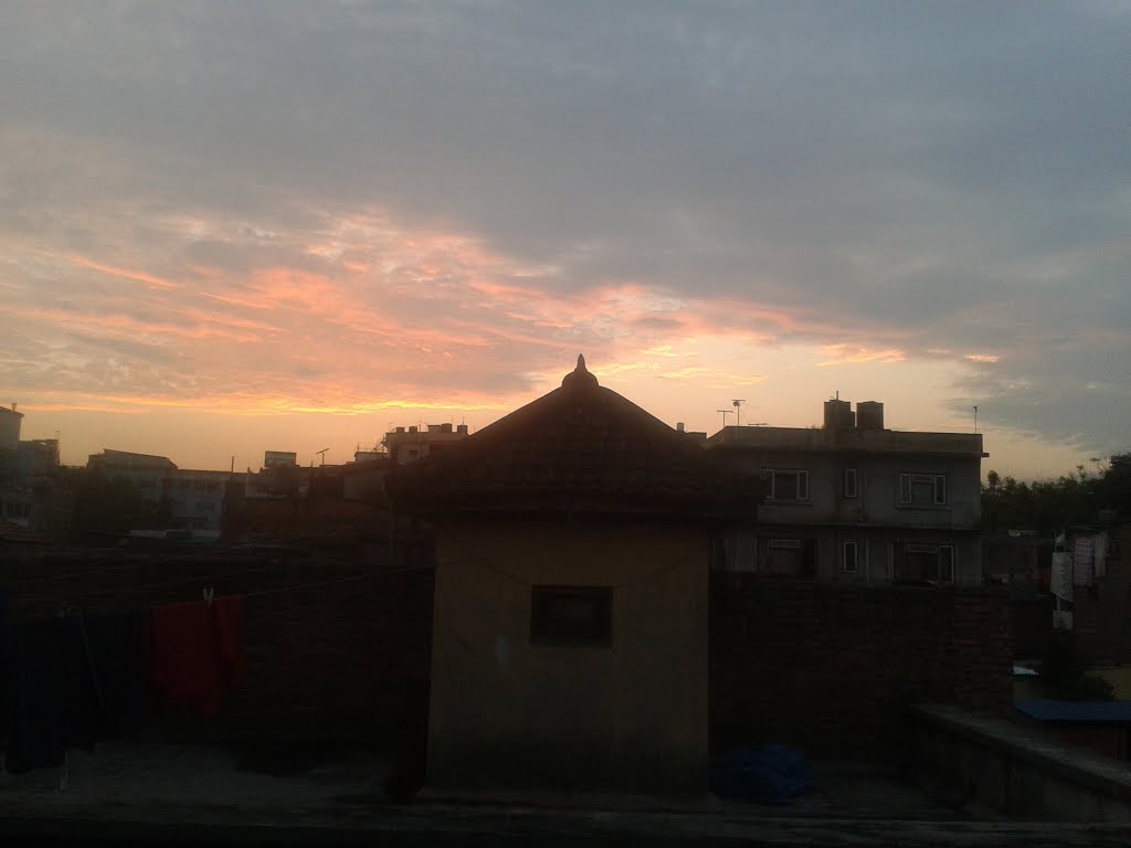 Kathmandu SKY by Pushpendra khadka