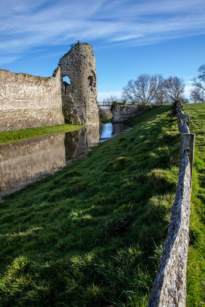 No Boat on the Moat by chris bear