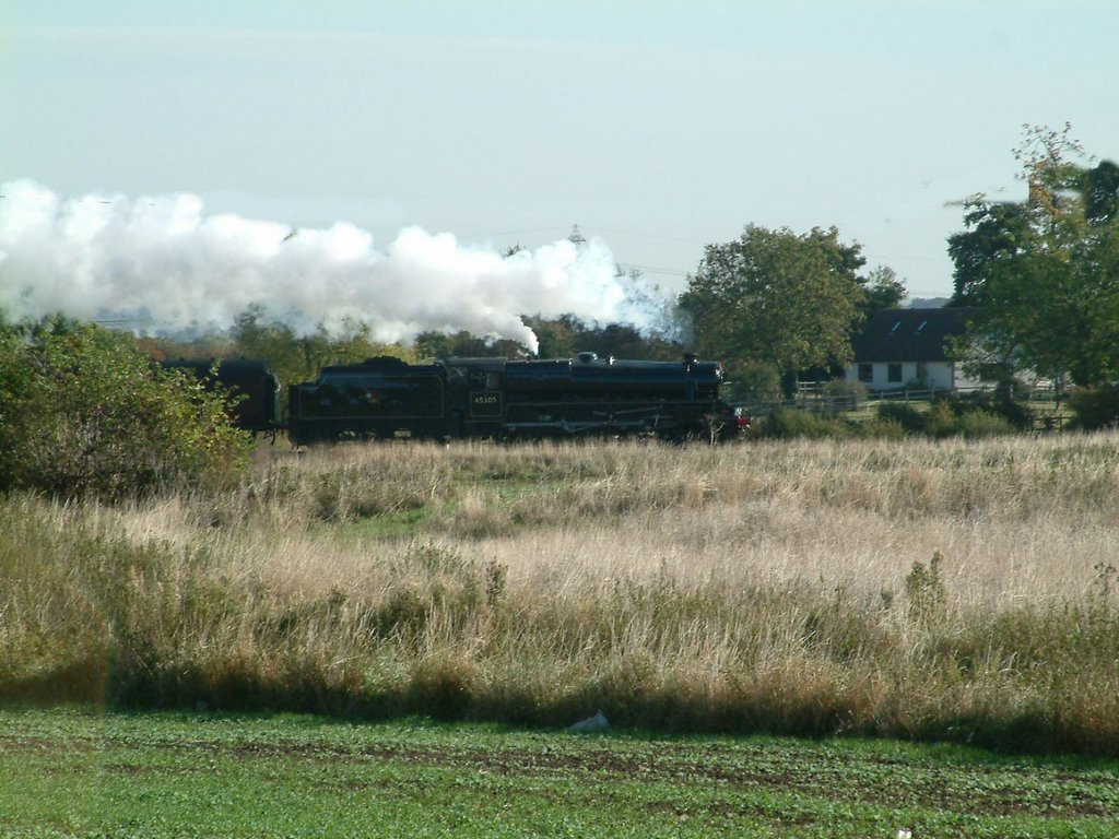 45305 Passing Woodthorpe Bridge, Nr Loughborough by Charles James