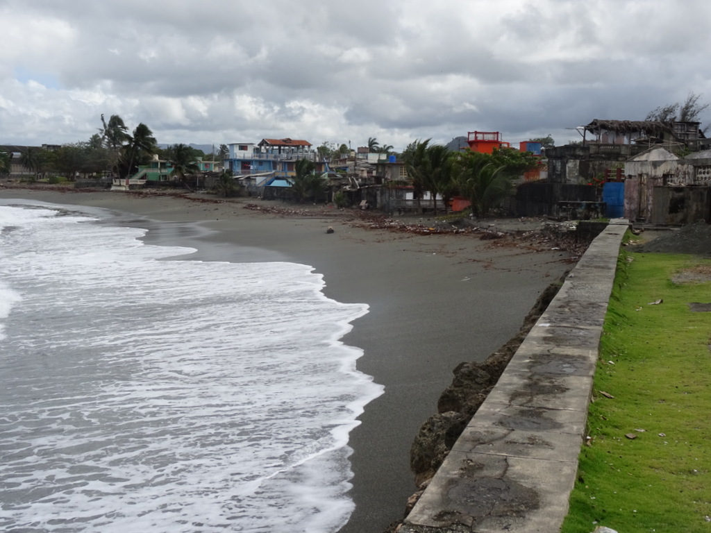 Baracoa beach front by Warwick Sellens