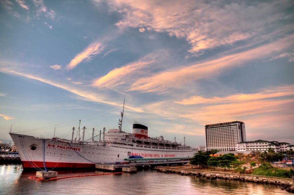 MS Philippines - Manila Floating Hotel And Restaurant by Ryan Jose III Ruiz