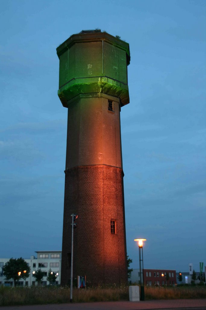 Wasserturm Stahlwerk Becker by radlkalle