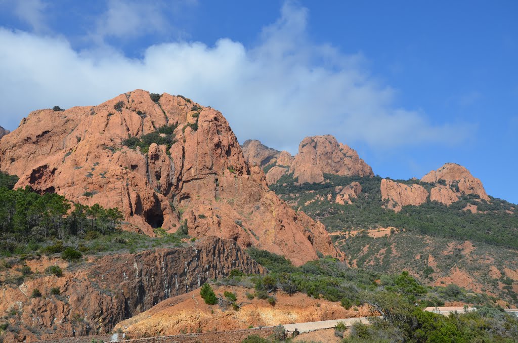 Massif de l'esterel by david vernier