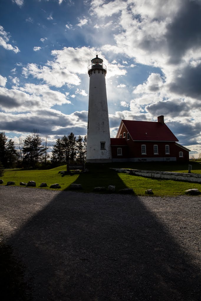 Tawas Point, Michigan by Tudor ApMadoc