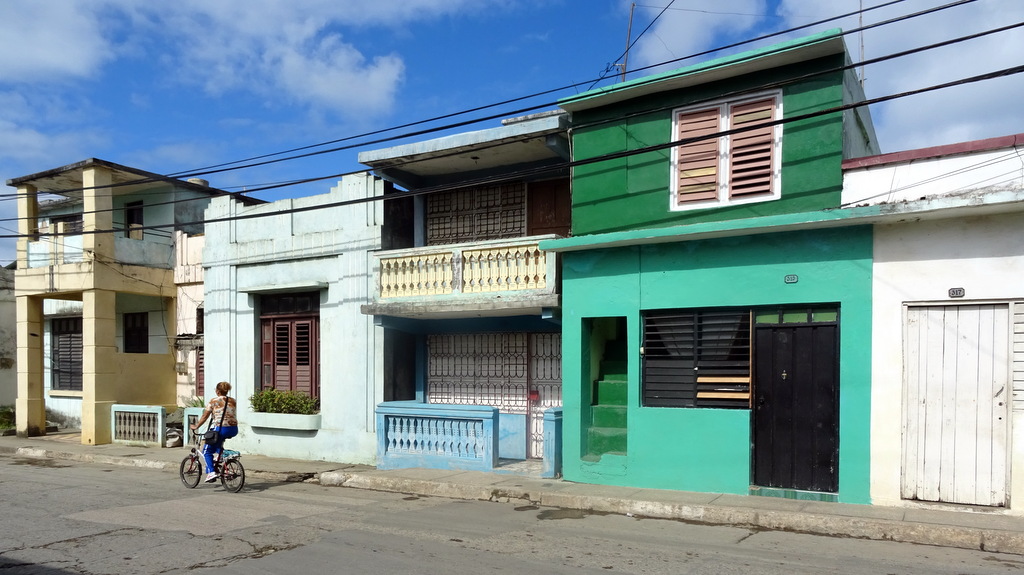 Buildings in Baracoa by Warwick Sellens