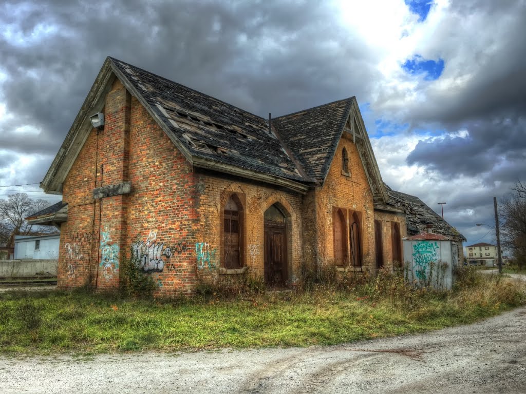 Abandoned Train Station by Shawn Witteveen