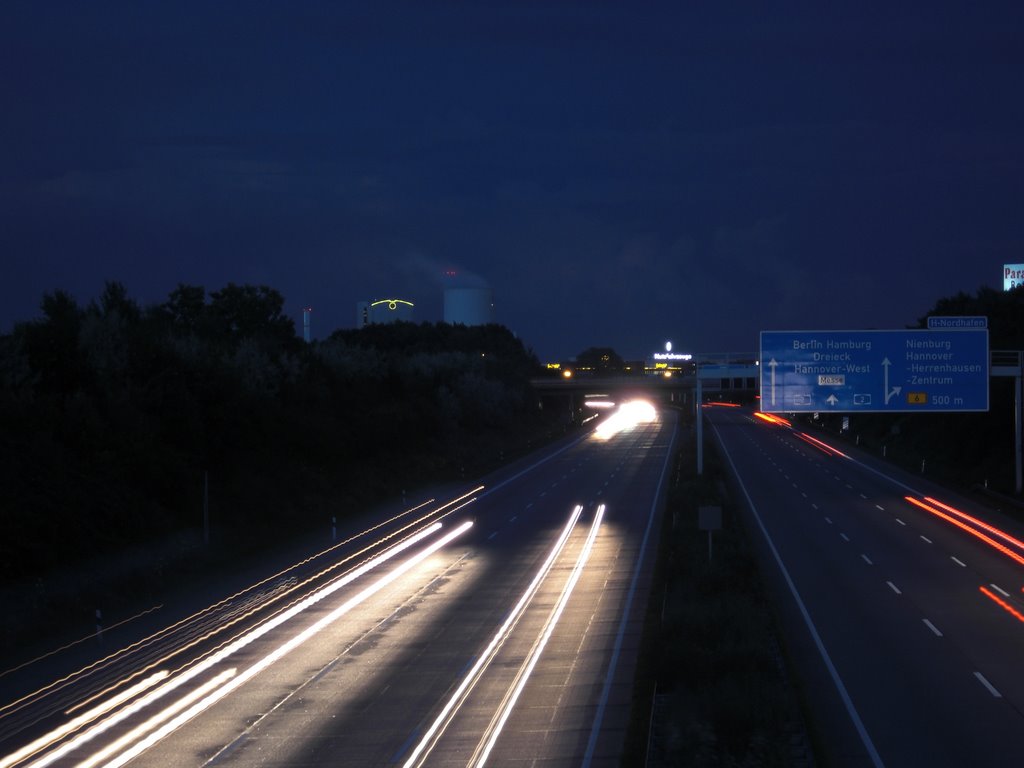 Autobahn A2 in Garbsen by M.Wildt