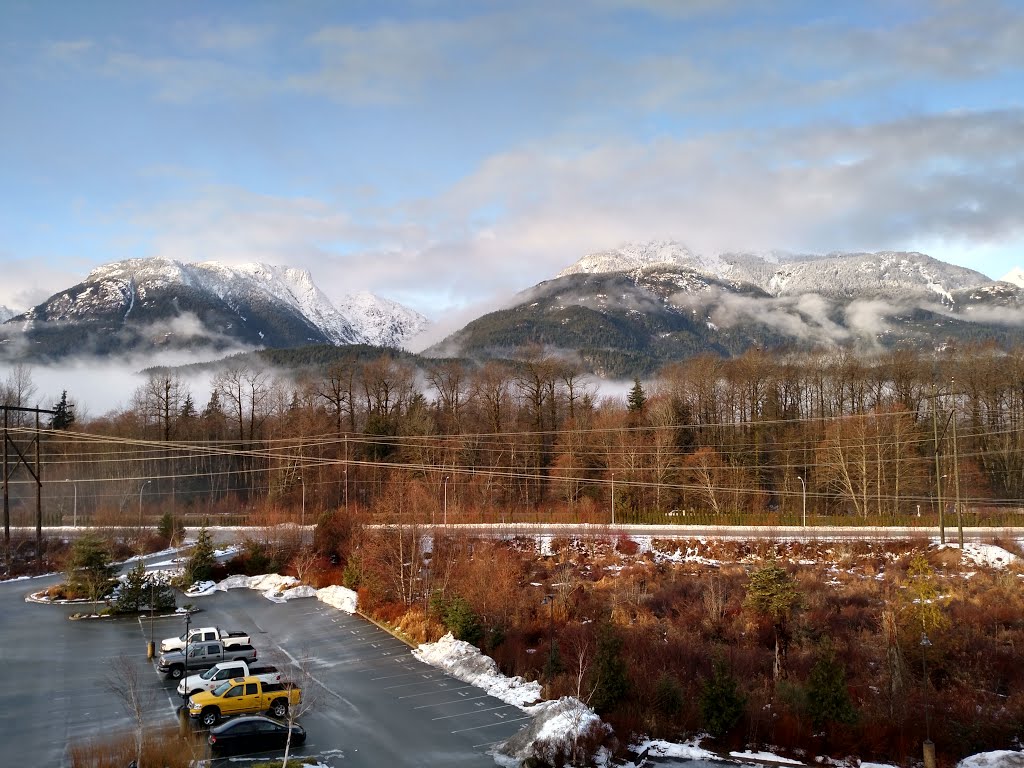 View West in North Part of Squamish, BC by Daron Nelson