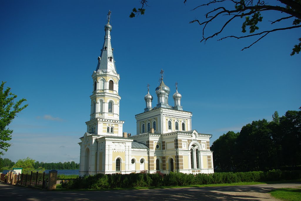 Вецстамериена.Православная церковь Александра Невского.1902-04 г. by Владимир Ткаченков