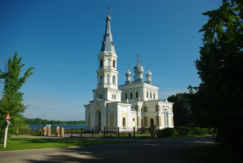 Вецстамериена.Православная церковь Александра Невского.1902-04 г. by Владимир Ткаченков