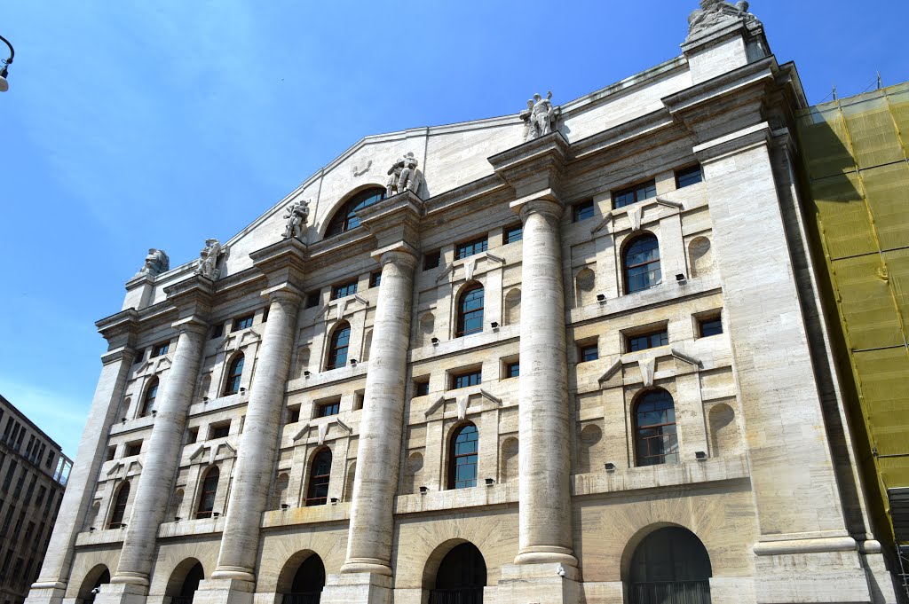 Palazzo Mezzanotte (Palazzo della Borsa) by Geo S