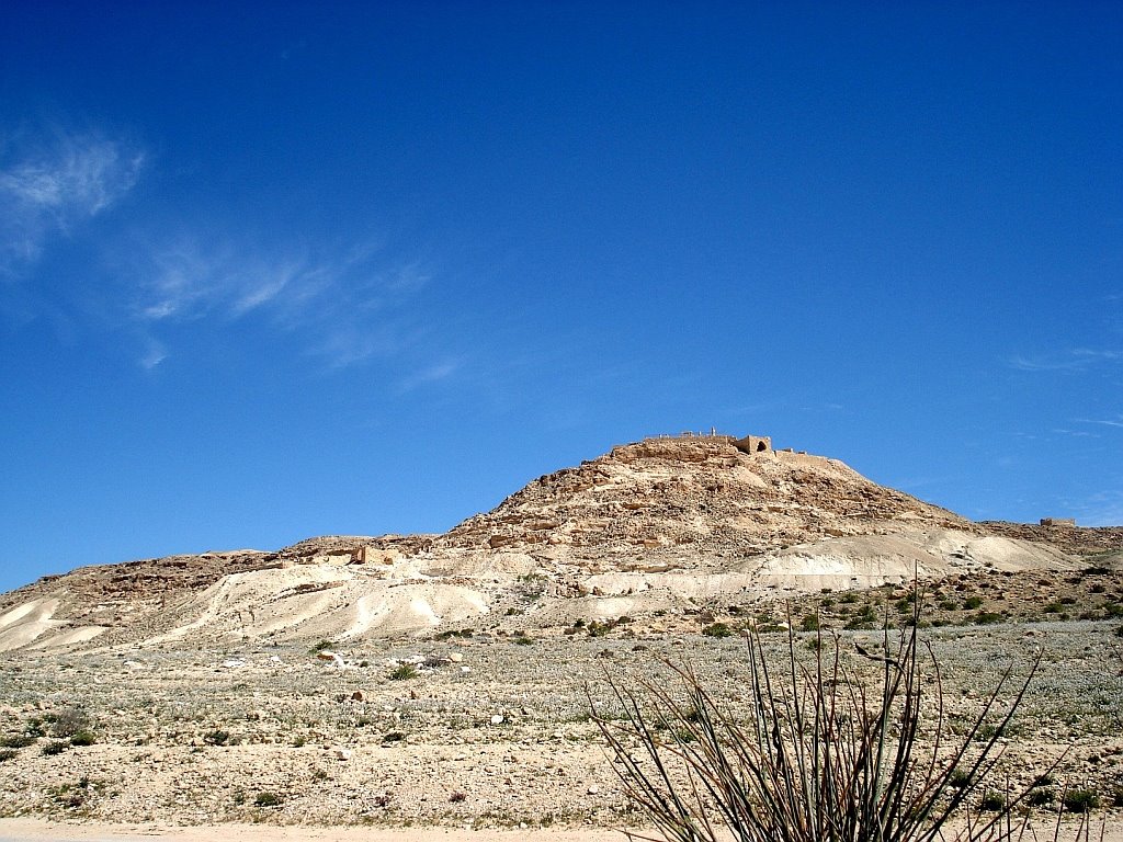 The Nabatean Fortress Avdat by Konstantin Golovan