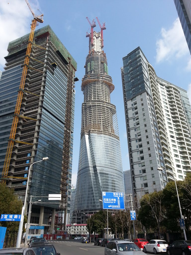 Lujiazui, Pudong, Shanghai, China by Gregory DESCHEEMAEKE…