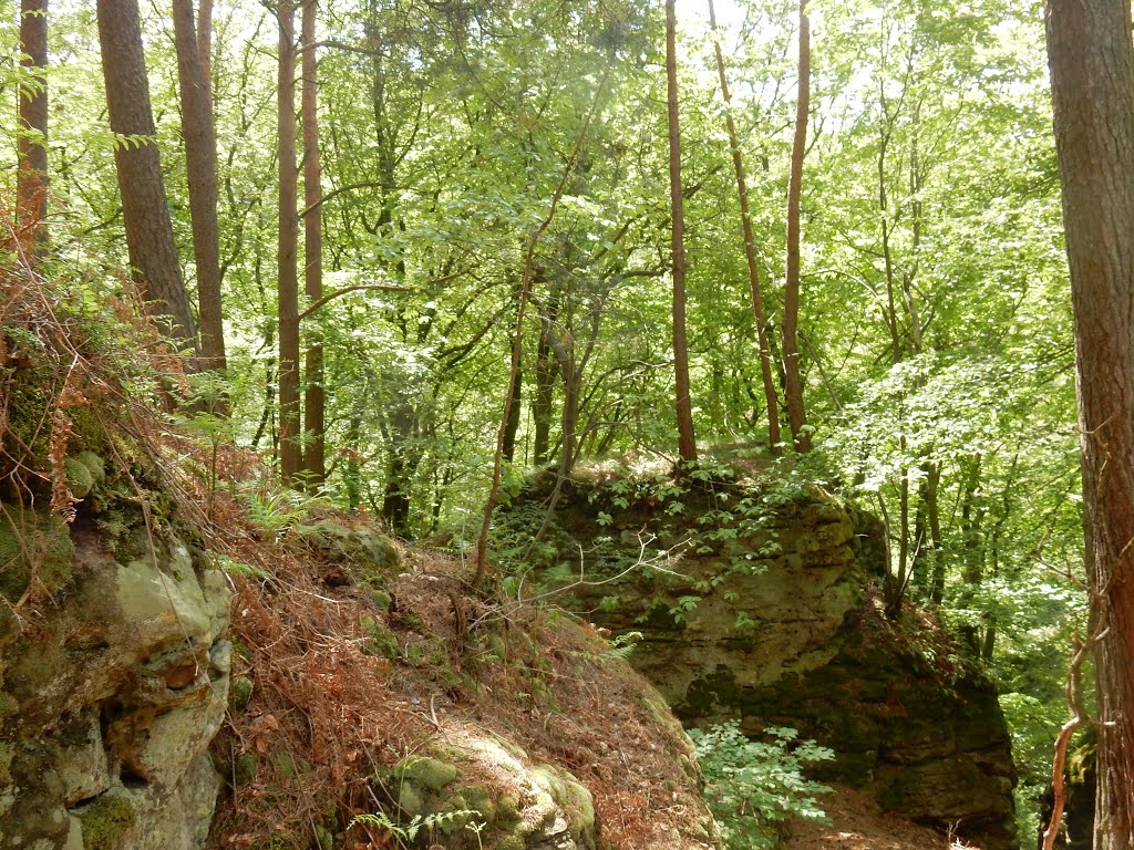 Larochette, Luxembourg by Nikos Sarantakos