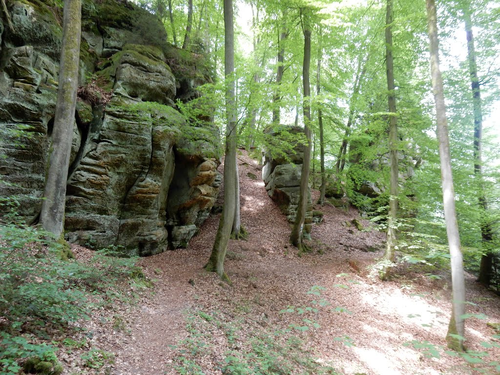 Larochette, Luxembourg by Nikos Sarantakos