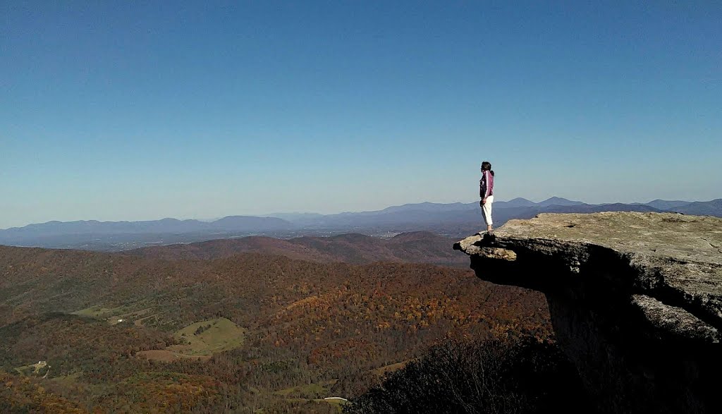 McAfee Knob by '- '