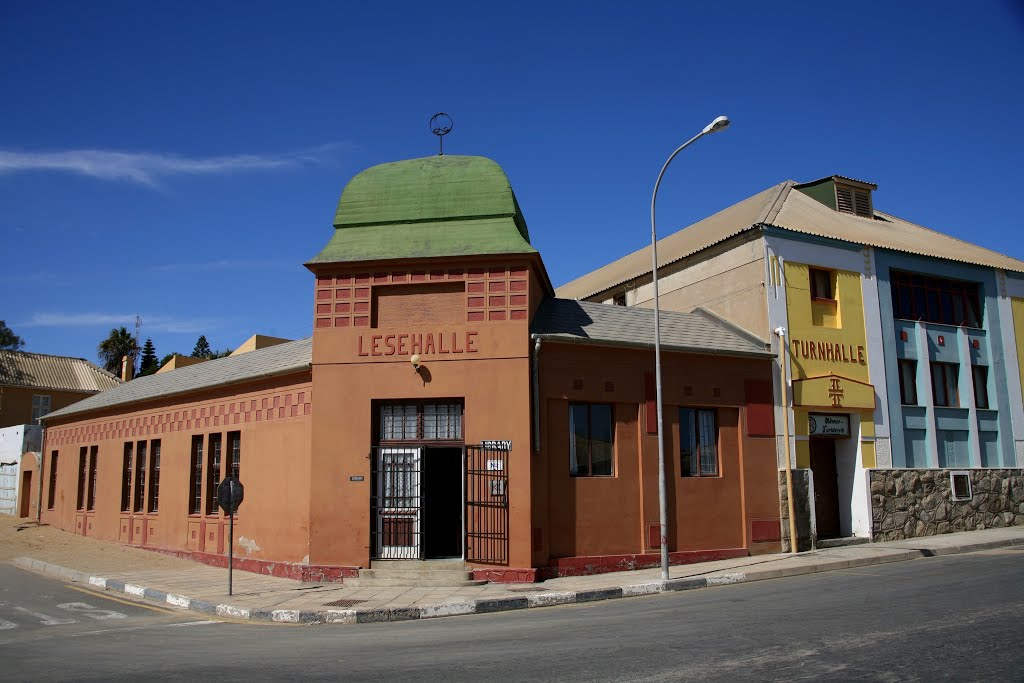 Lesehalle, Lüderitz, Karas, Namibia by Hans Sterkendries