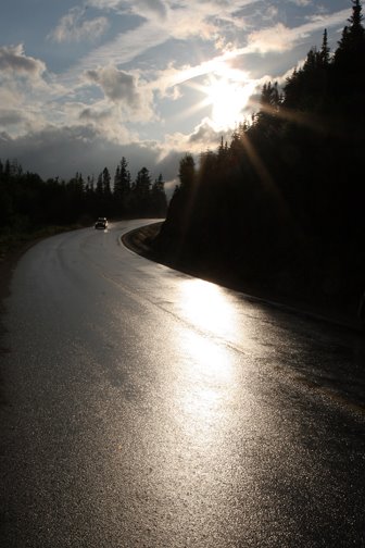 Road after rain by Bullwinkle 007