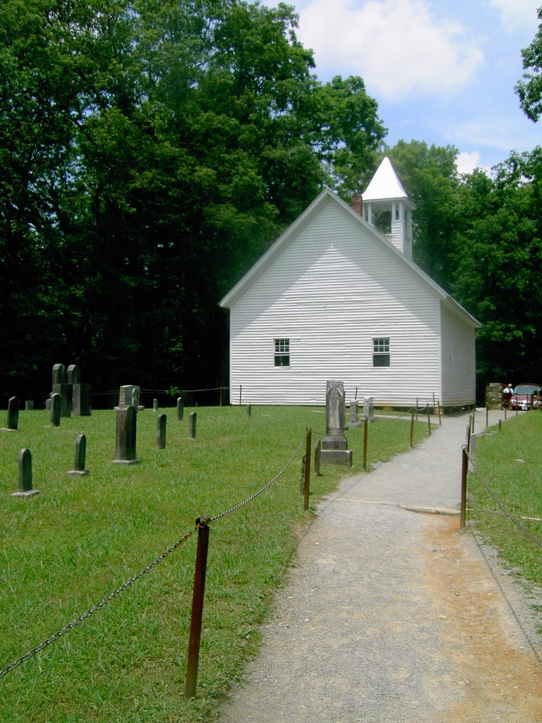 Cades Cove Church-Smoky Mts. by JeanineSz