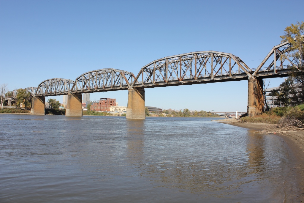 Omaha Rail Bridge by John Marvig Bridges