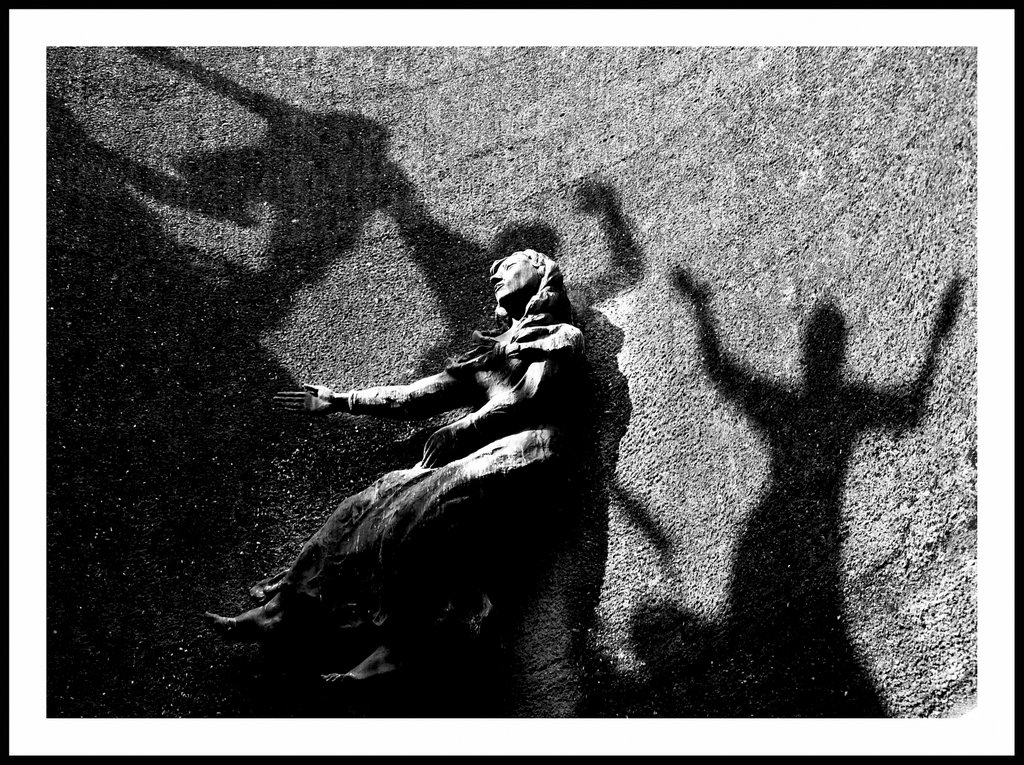 WWII Partisan Memorial. Certosa Cemetery in Bologna, Italy by Renato Zorzin