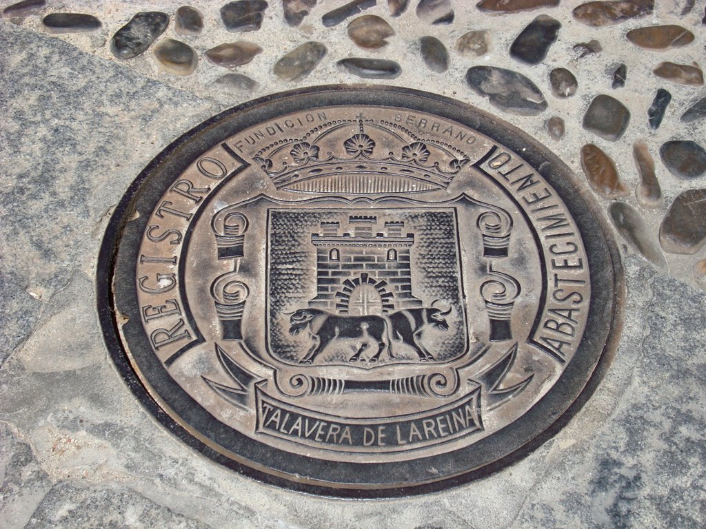 Drain cover, Talavera de la Reina by garethb