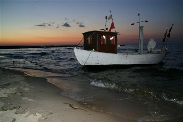 Sonnenuntergang auf Usedom by Tino Kuhrau