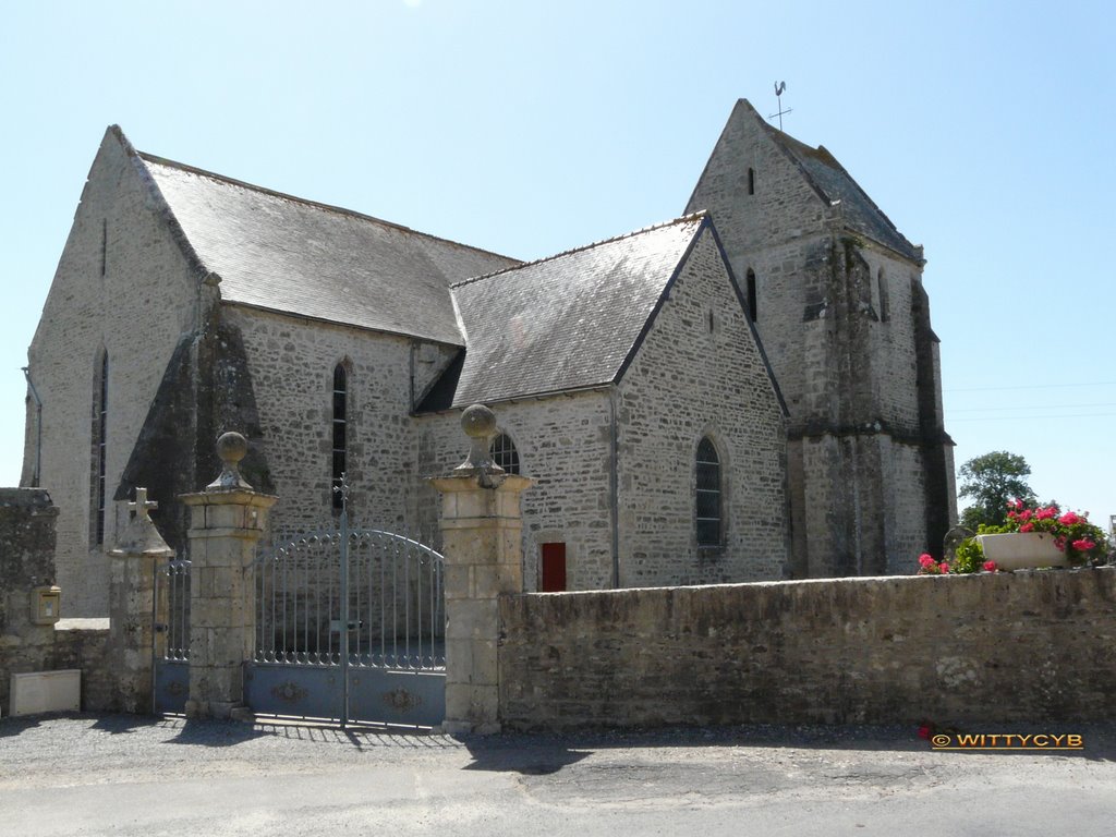 LE HAM _ EGLISE St PIERRE by J-P. GROULT