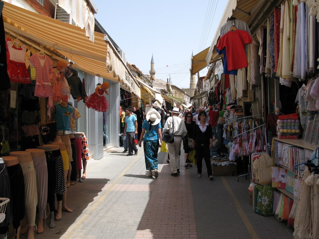 Nicosia Market on Turkish side by wybell