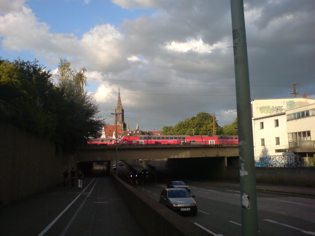 Ulm Richtung Zentrum by Leonardo81