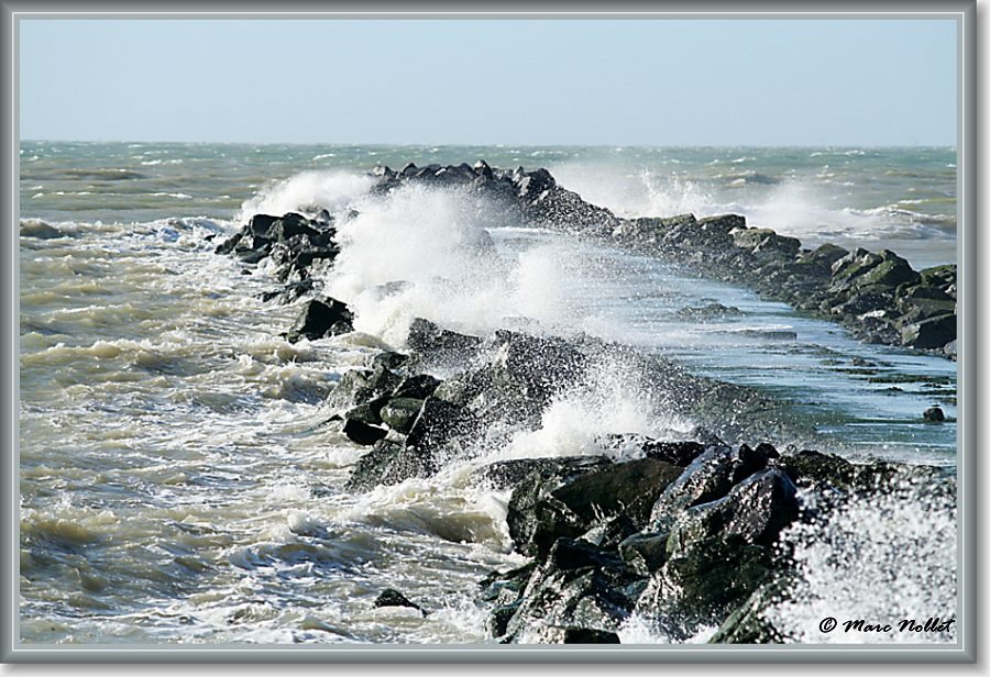 Oostende Oostelijke dam by Marc Nollet