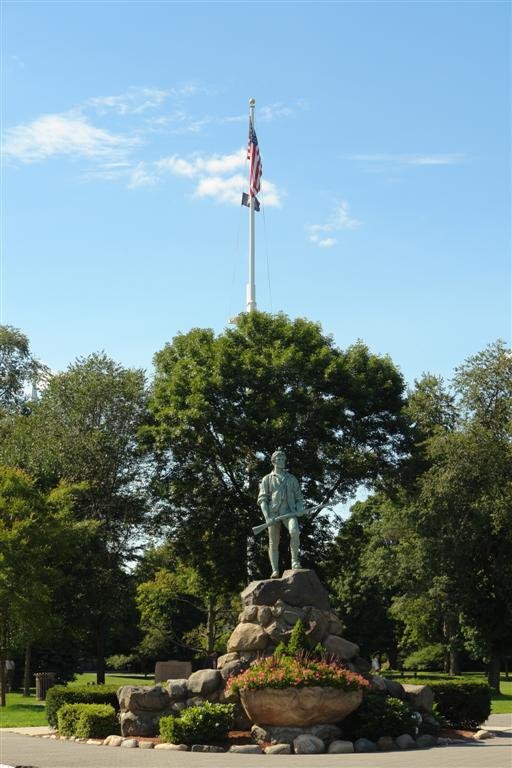 Minuteman Statute - Battle Green - Lexington Center - Lexington, MA by John M Sullivan