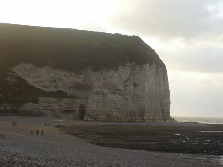 Falaise côté sud à Yport by rv8427