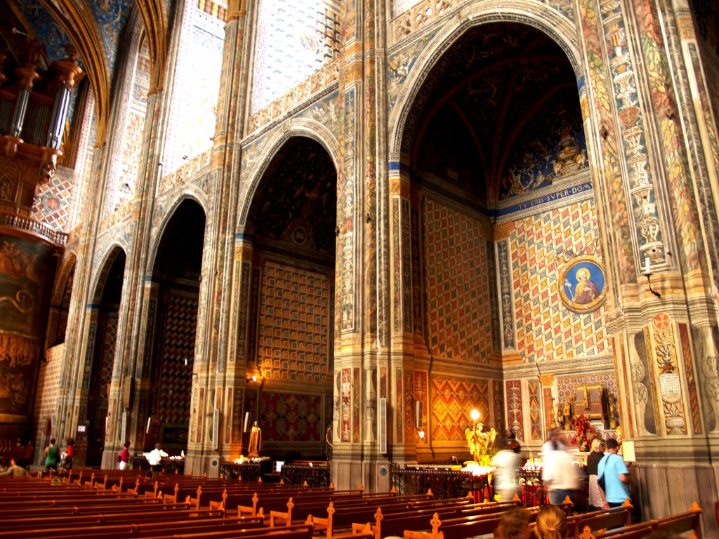 Albi-Interieur de Ste Cecile by Spyros Delemis