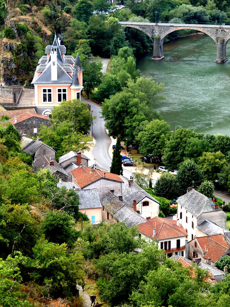 Ambialet-La Ville Vue du Prieuré by Spyros Delemis