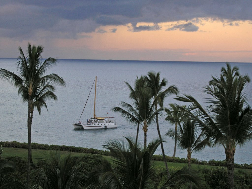 View from the Maui Prince by linepouchard