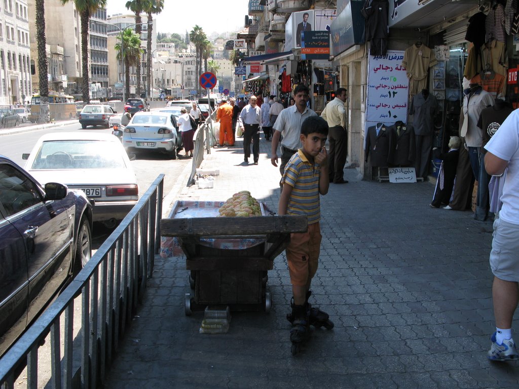 Street Vendor, Amman, Jordan by Paris Eleftheriades