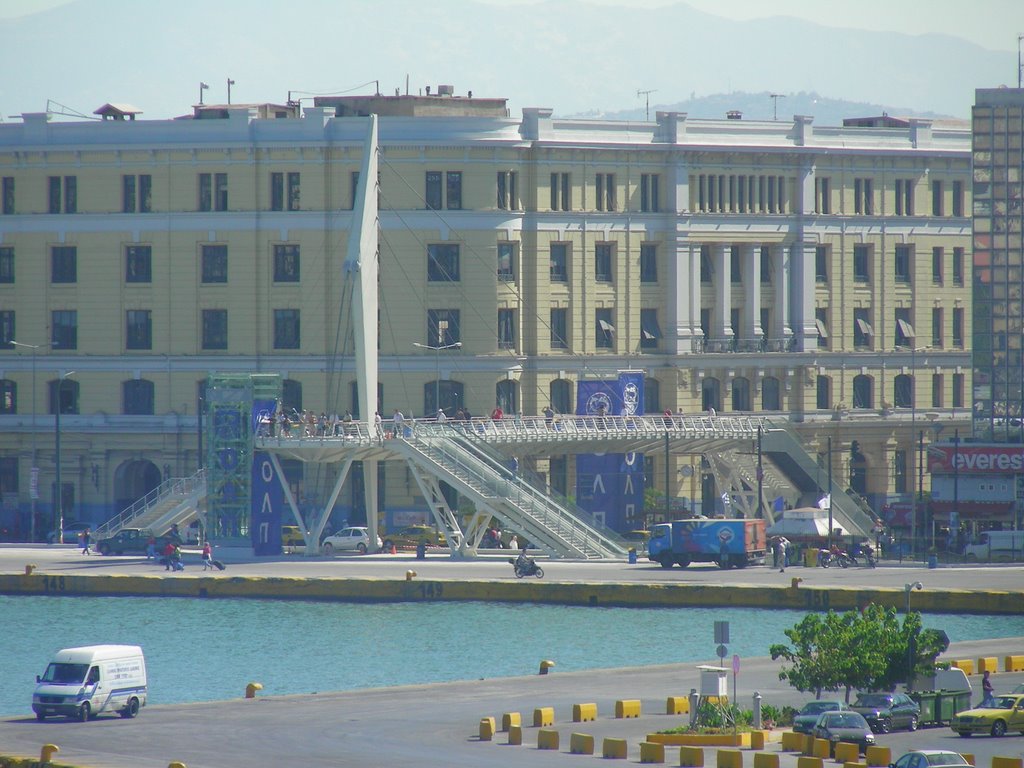 Train Station at Pireas Port by alejorosario