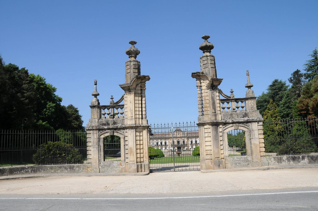 Brejoeira Palace Gate by J. Braga