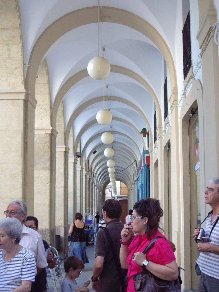 Voltes Plaça de la vila ,Vilanova i la geltru by gregorio torres